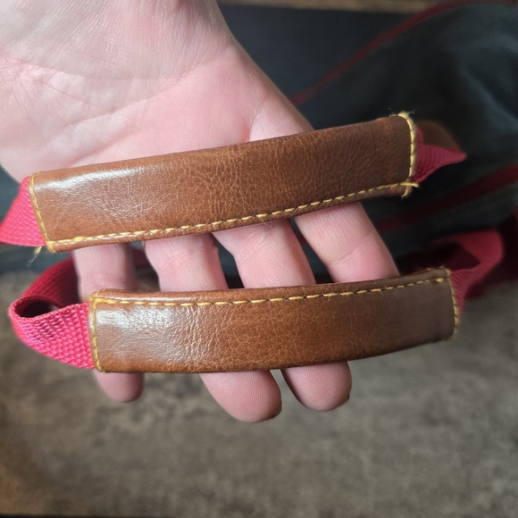 Vintage 90's Disney Expandable Denim Tote Bag Mickey Mouse - Picture 5 of 10